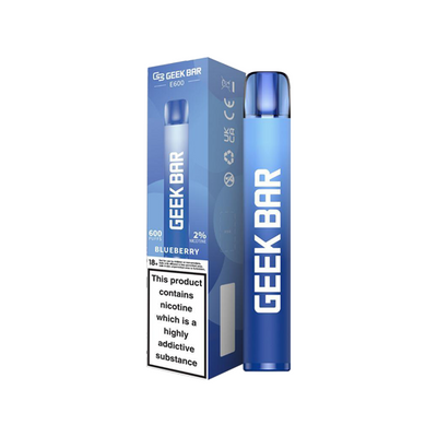 20mg Geekvape Geek Bar E600 Disposable Vape Device 600 Puffs - Love Shisha