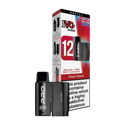 IVG Pro 12 Refill Pods | Prefilled Pods | 20mg E Cig | 10K Puffs Replacement Pod