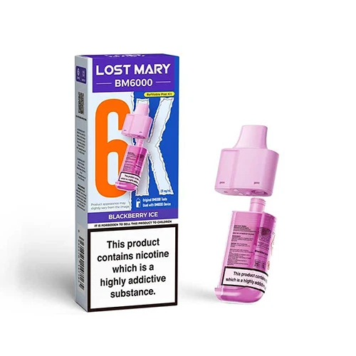 Lost Mary BM6000 Refill | Lost Mary BM6000 Replaceable Pods | 6K Puffs | 20mg |
