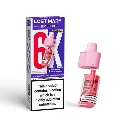 Lost Mary BM6000 Refill | Lost Mary BM6000 Replaceable Pods | 6K Puffs | 20mg |