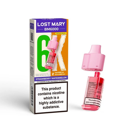 Lost Mary BM6000 Refill | Lost Mary BM6000 Replaceable Pods | 6K Puffs | 20mg |