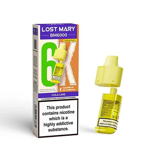 Lost Mary BM6000 Refill | Lost Mary BM6000 Replaceable Pods | 6K Puffs | 20mg |