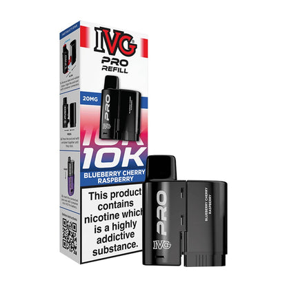 IVG Pro 12 Refill Pods | Prefilled Pods | 20mg E Cig | 10K Puffs Replacement Pod