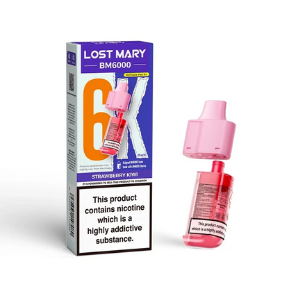 Lost Mary BM6000 Refill | Lost Mary BM6000 Replaceable Pods | 6K Puffs | 20mg |