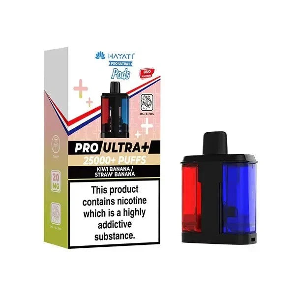 Hayati Pro Ultra Plus Prefilled Pods 20mg 25000 Puffs 25K Replacement Pods