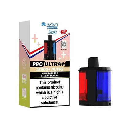 Hayati Pro Ultra Plus Prefilled Pods 20mg 25000 Puffs 25K Replacement Pods