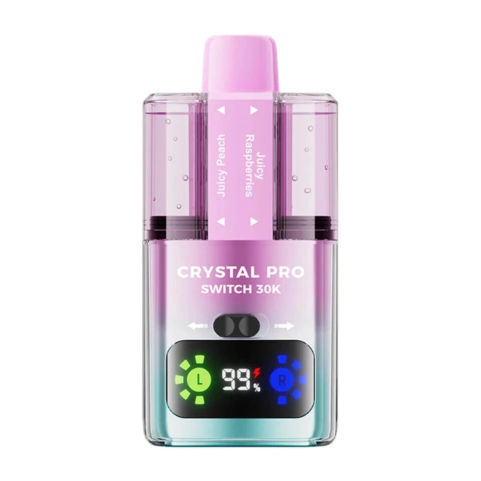 Crystal Pro Switch 30K 30000 Vape | Dual Flavours | 20mg | TPD Approved | Fast D