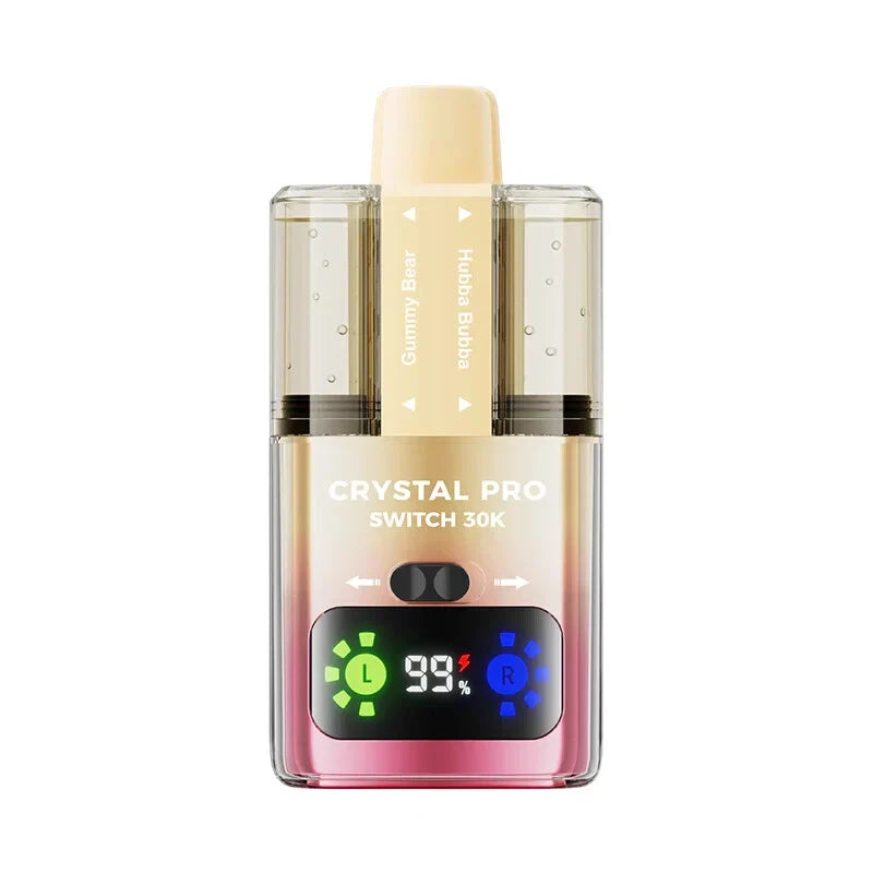 Crystal Pro Switch 30K 30000 Vape | Dual Flavours | 20mg | TPD Approved | Fast D