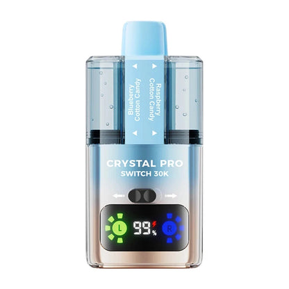 Crystal Pro Switch 30K 30000 Vape | Dual Flavours | 20mg | TPD Approved | Fast D