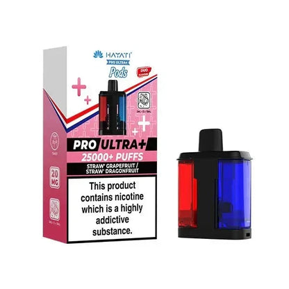 Hayati Pro Ultra Plus Prefilled Pods 20mg 25000 Puffs 25K Replacement Pods