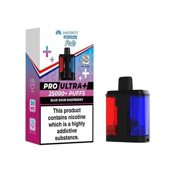Hayati Pro Ultra Plus Prefilled Pods 20mg 25000 Puffs 25K Replacement Pods
