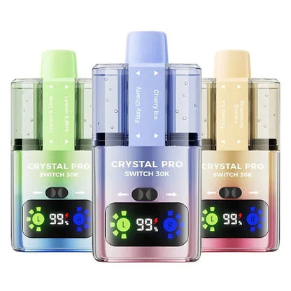 Crystal Pro Switch 30K 30000 Vape | Dual Flavours | 20mg | TPD Approved | Fast D
