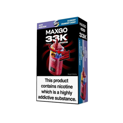 RELX MAXGO Combo 33K Prefilled Pod Kit Rechargeable Reusable | Fast UK Dispatch