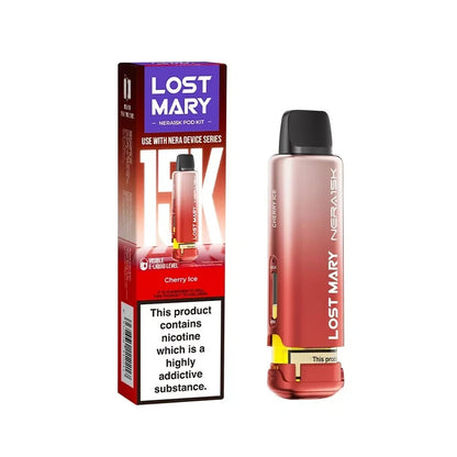 Lost Mary Nera 30K Fullview Prefilled Vape Pod | 800mAh | 20mg | Prefilled Pods