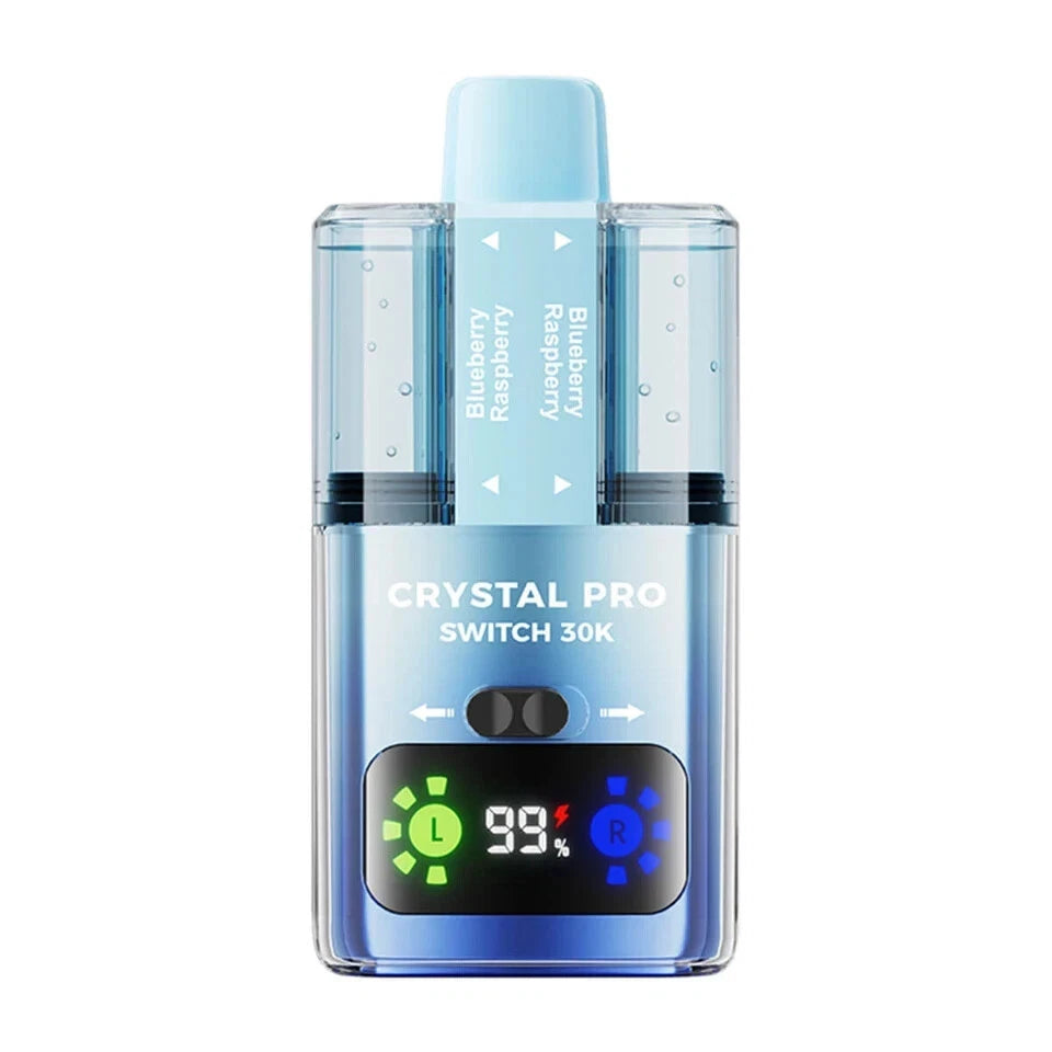 Crystal Pro Switch 30K 30000 Vape | Dual Flavours | 20mg | TPD Approved | Fast D