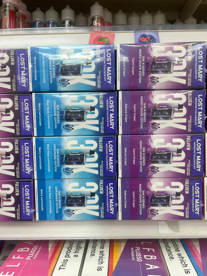 Lost Mary Nera 30K Fullview Prefilled Vape Pod | 800mAh | 20mg | Prefilled Pods