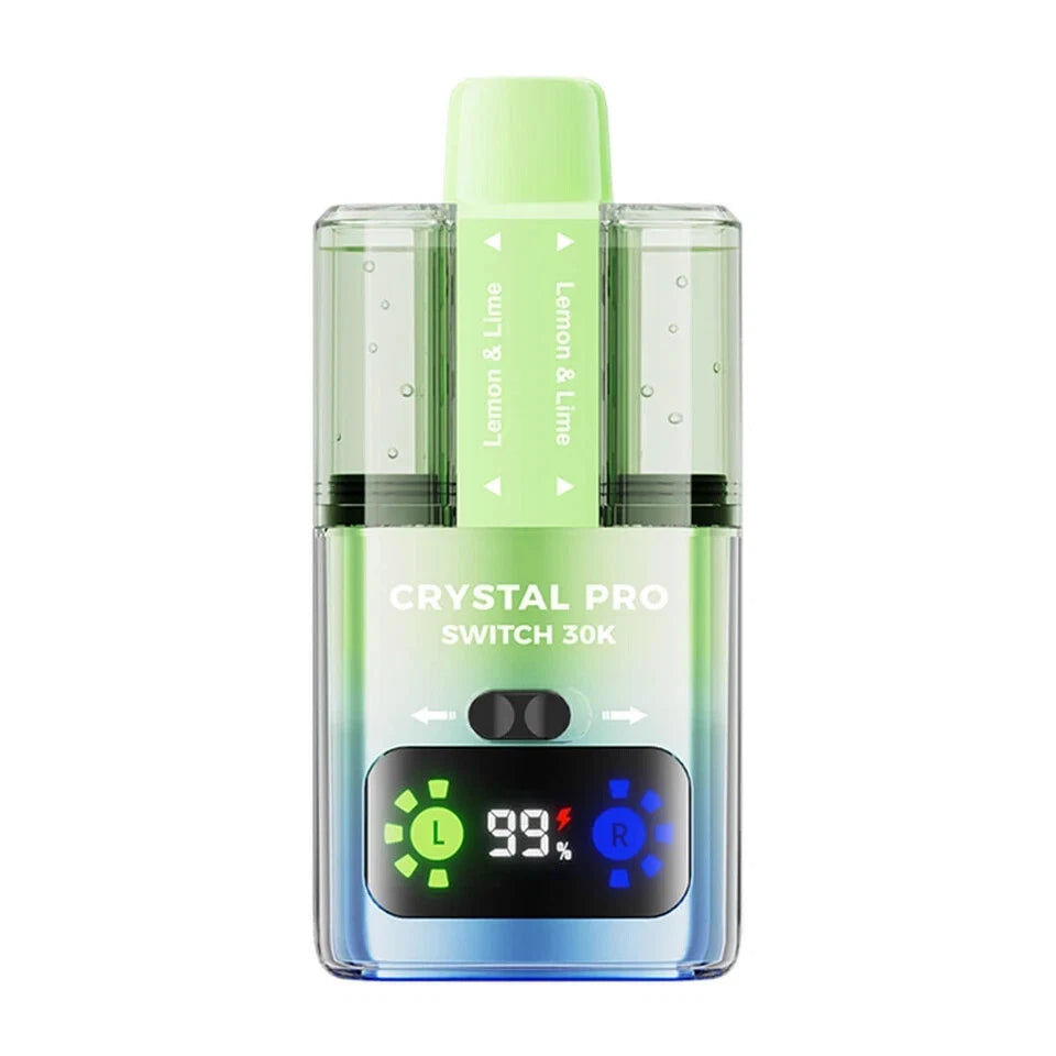 Crystal Pro Switch 30K 30000 Vape | Dual Flavours | 20mg | TPD Approved | Fast D