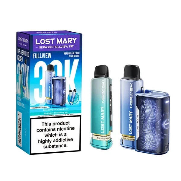 Lost Mary Nera 30K Fullview Prefilled Vape Pod | 800mAh | 20mg | Prefilled Pods