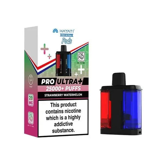 Hayati Pro Ultra Plus Prefilled Pods 20mg 25000 Puffs 25K Replacement Pods