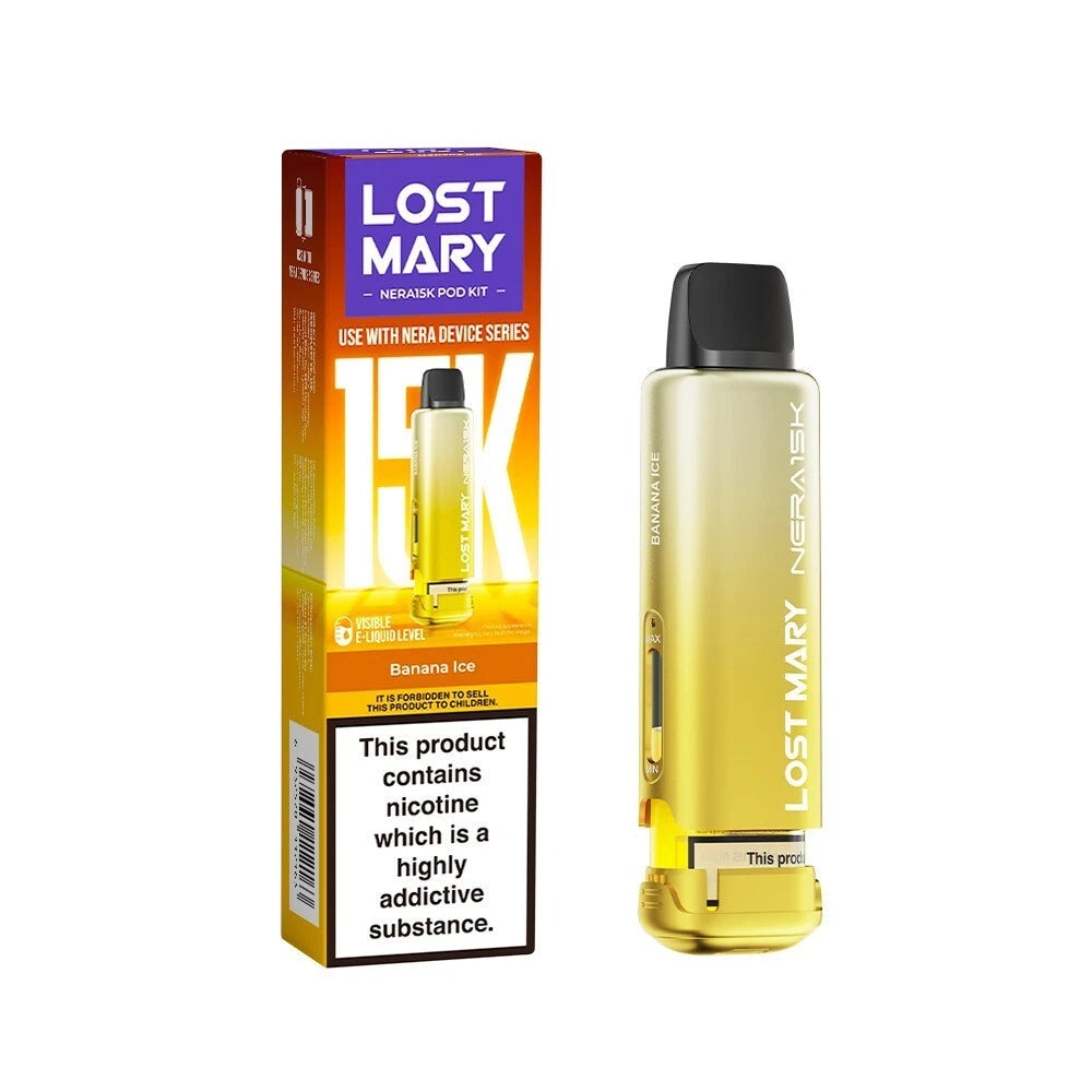 Lost Mary Nera 30K Fullview Prefilled Vape Pod | 800mAh | 20mg | Prefilled Pods
