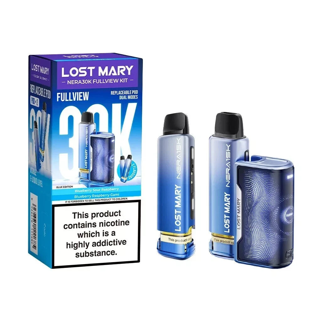 Lost Mary Nera 30K Fullview Prefilled Vape Pod | 800mAh | 20mg | Prefilled Pods
