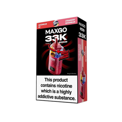 RELX MAXGO Combo 33K Prefilled Pod Kit Rechargeable Reusable | Fast UK Dispatch