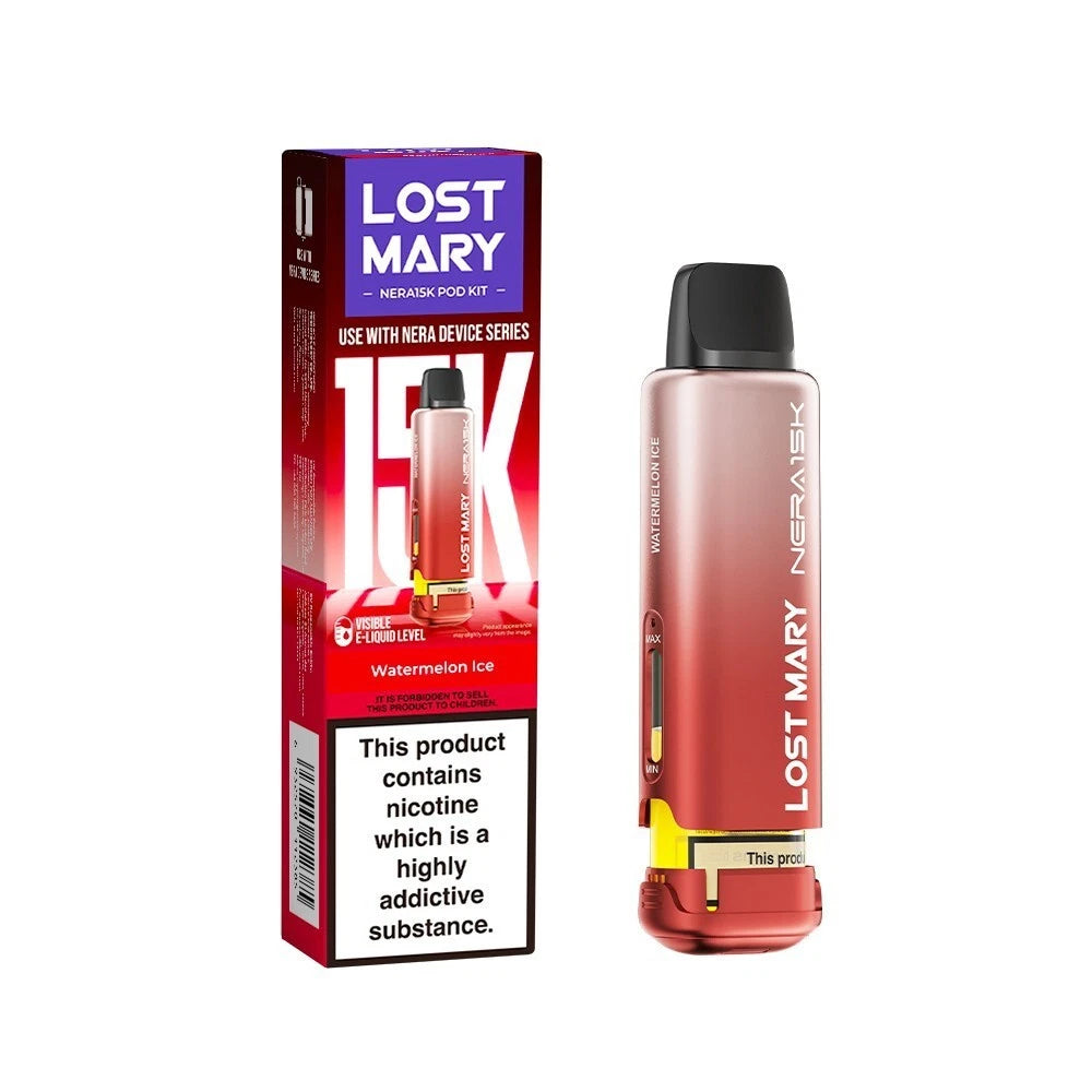 Lost Mary Nera 30K Fullview Prefilled Vape Pod | 800mAh | 20mg | Prefilled Pods