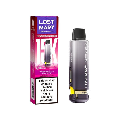 Lost Mary Nera 30K Fullview Prefilled Vape Pod | 800mAh | 20mg | Prefilled Pods