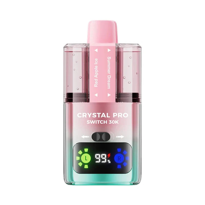 Crystal Pro Switch 30K 30000 Vape | Dual Flavours | 20mg | TPD Approved | Fast D