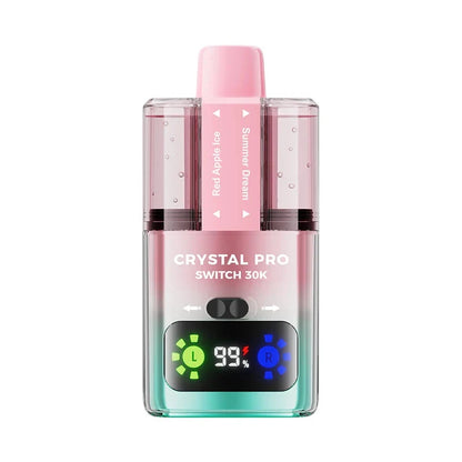 Crystal Pro Switch 30K 30000 Vape | Dual Flavours | 20mg | TPD Approved | Fast D