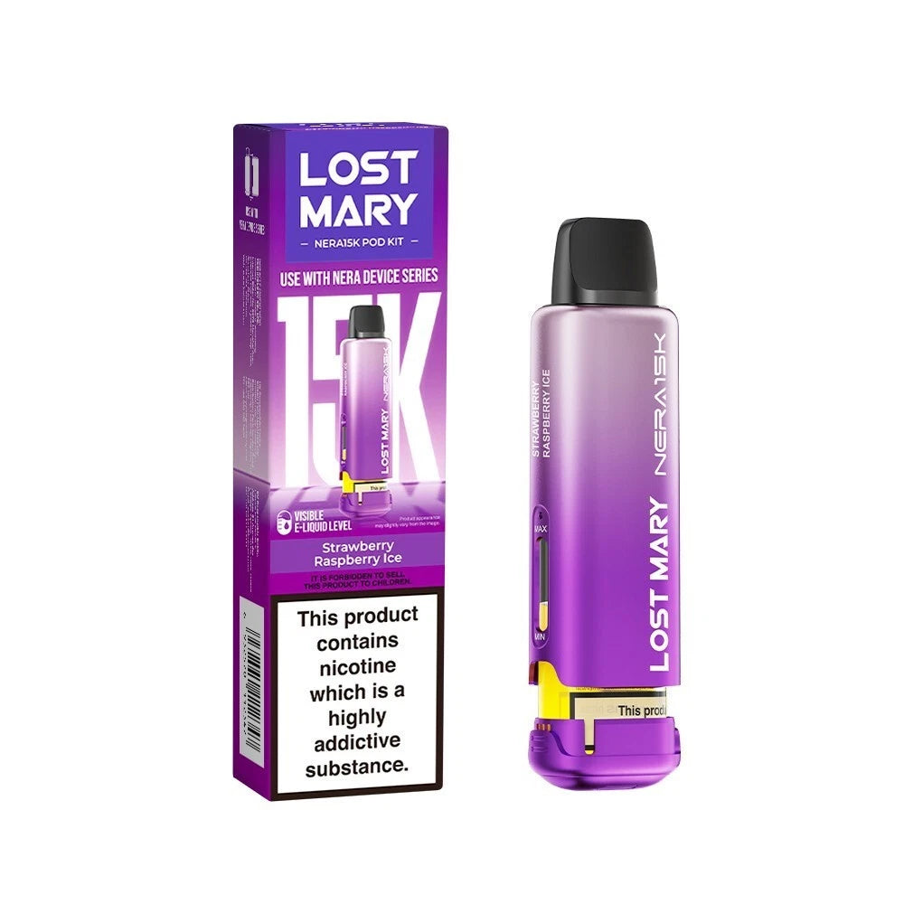 Lost Mary Nera 30K Fullview Prefilled Vape Pod | 800mAh | 20mg | Prefilled Pods