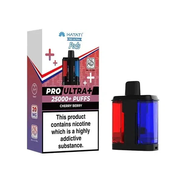 Hayati Pro Ultra Plus Prefilled Pods 20mg 25000 Puffs 25K Replacement Pods