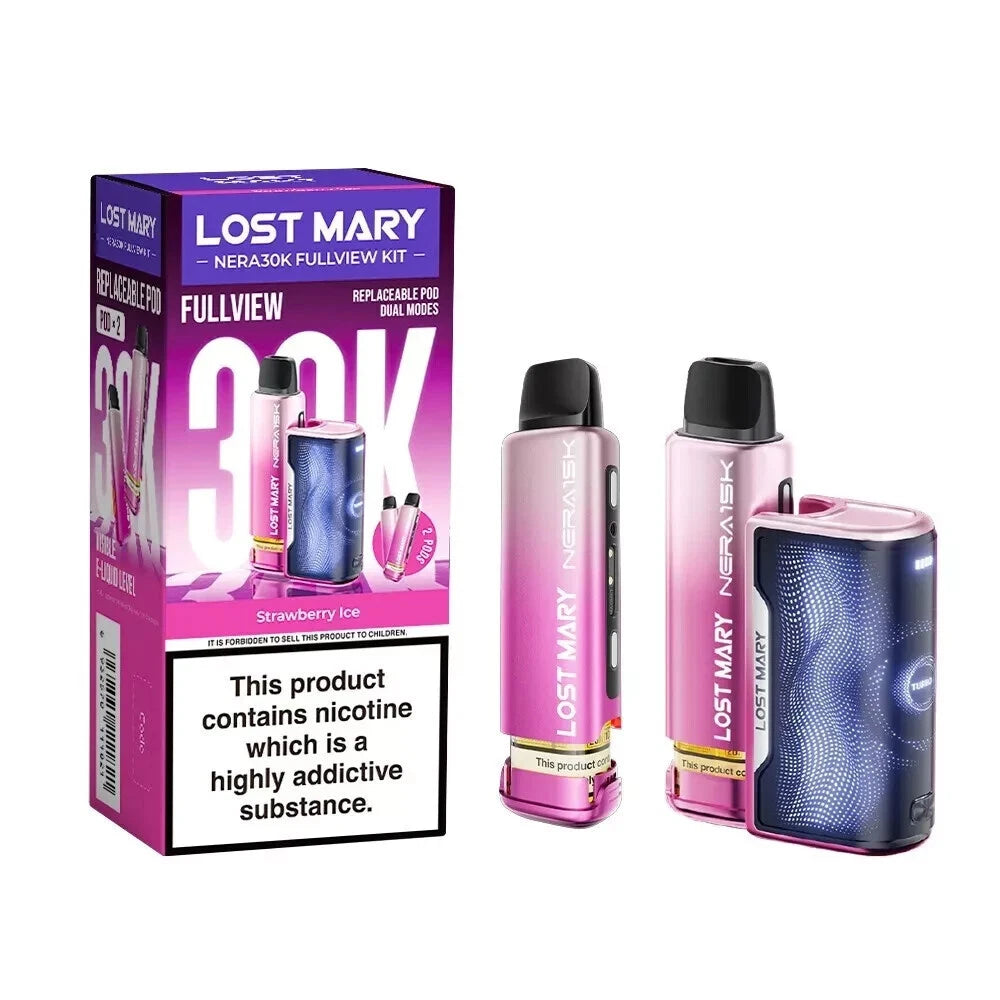 Lost Mary Nera 30K Fullview Prefilled Vape Pod | 800mAh | 20mg | Prefilled Pods