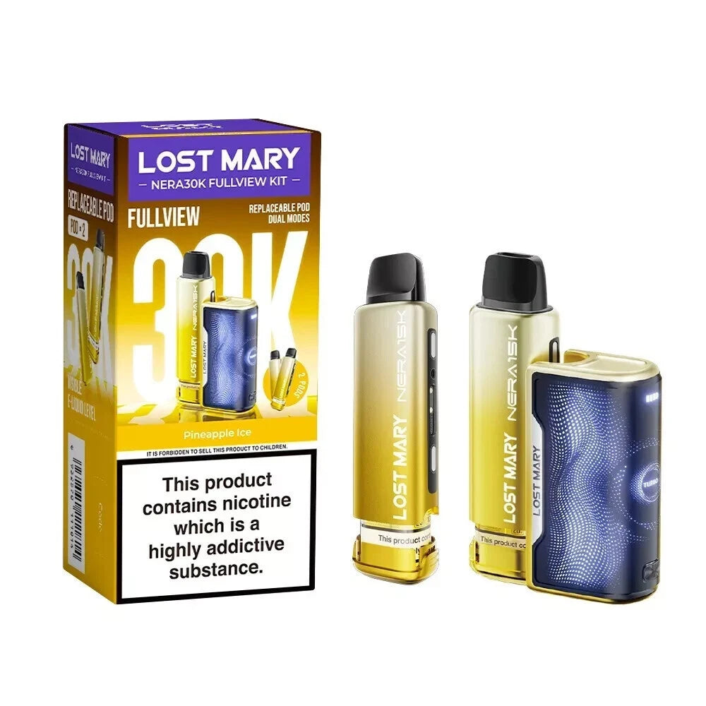 Lost Mary Nera 30K Fullview Prefilled Vape Pod | 800mAh | 20mg | Prefilled Pods