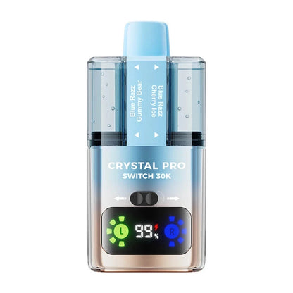 Crystal Pro Switch 30K 30000 Vape | Dual Flavours | 20mg | TPD Approved | Fast D