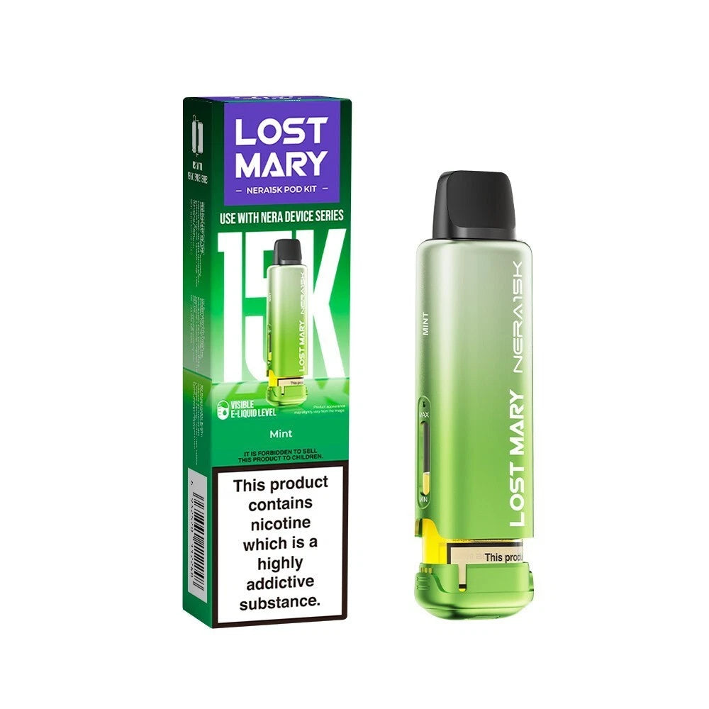 Lost Mary Nera 30K Fullview Prefilled Vape Pod | 800mAh | 20mg | Prefilled Pods