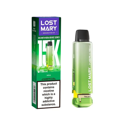 Lost Mary Nera 30K Fullview Prefilled Vape Pod | 800mAh | 20mg | Prefilled Pods