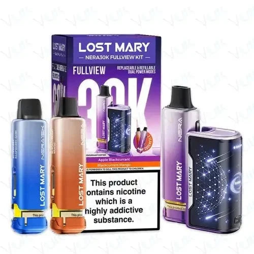 Lost Mary Nera 30K Fullview Prefilled Vape Pod | 800mAh | 20mg | Prefilled Pods