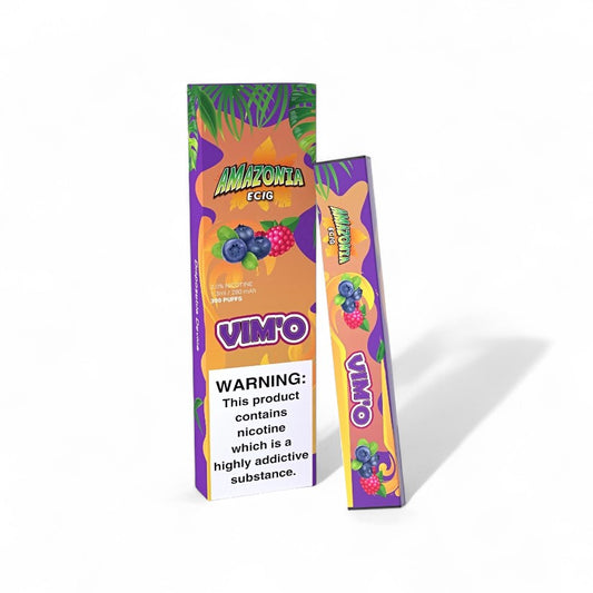 Vape Pen Pod Amazonia Disposable Nic Salt 300 Puffs Vape Juice E Liquid Sub Ohm