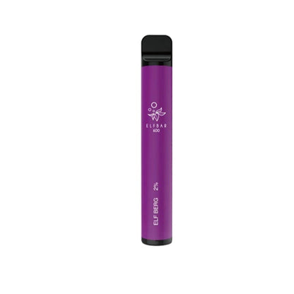 20mg ELF Bar Disposable Vape Pod 600 Puffs - Love Shisha