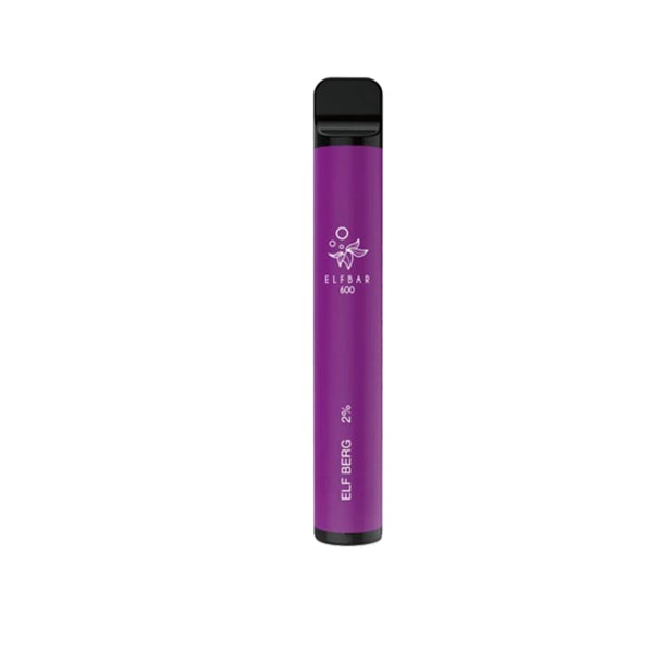 20mg ELF Bar Disposable Vape Pod 600 Puffs - Love Shisha