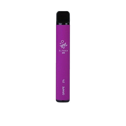 20mg ELF Bar Disposable Vape Pod 600 Puffs - Love Shisha