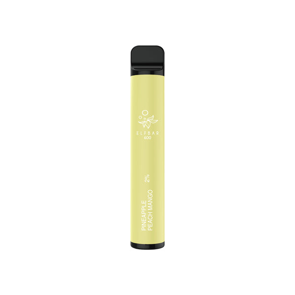 20mg ELF Bar Disposable Vape Pod 600 Puffs - Love Shisha