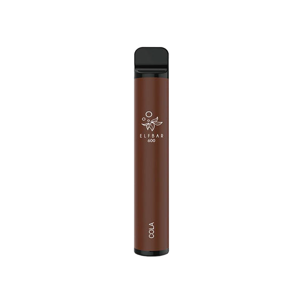 20mg ELF Bar Disposable Vape Pod 600 Puffs - Love Shisha