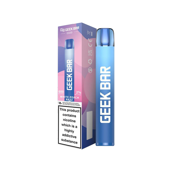 20mg Geekvape Geek Bar E600 Disposable Vape Device 600 Puffs - Love Shisha