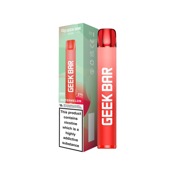 20mg Geekvape Geek Bar E600 Disposable Vape Device 600 Puffs - Love Shisha