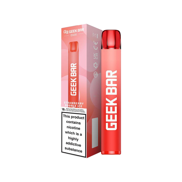 20mg Geekvape Geek Bar E600 Disposable Vape Device 600 Puffs - Love Shisha