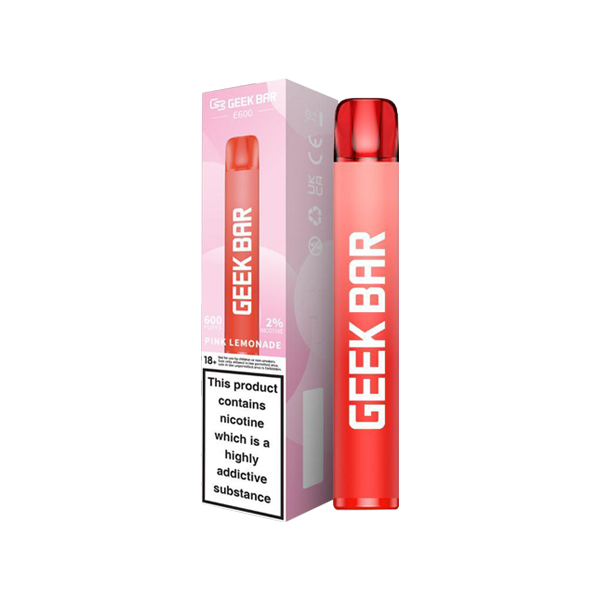 20mg Geekvape Geek Bar E600 Disposable Vape Device 600 Puffs - Love Shisha