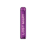 20mg ELF Bar Lost Mary AM600 Disposable Vape Device 600 Puffs - Love Shisha