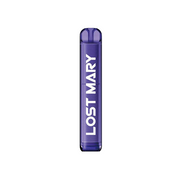 20mg ELF Bar Lost Mary AM600 Disposable Vape Device 600 Puffs - Love Shisha